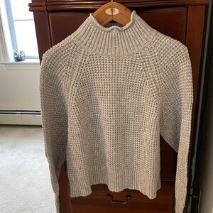American Eagle Outfitters Gray Knit Sweater